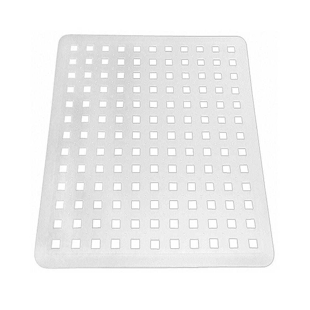 Interdesign Sinkworks Large Sink Mat In Clear 36800 The Home Depot - Clear Sink Mats Interdesign Sinkworks Large Sink Mat In Clear 36800 The Home Depot - Clear Sink Mats