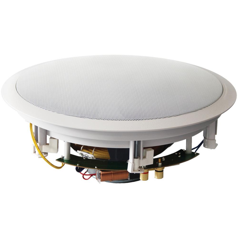 Bic America 250w 3 Way 10 In In Ceiling Speaker With Pivoting Tweeter And Midrange Metal And Cloth Grills