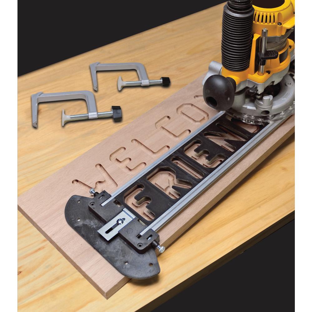 Milescraft Sign Pro Sign-Making Jig Set for Routers 