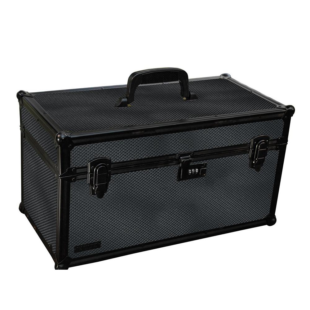 Vaultz Locking Range Box with Tether, Tactical BlackVZ03493 The Home