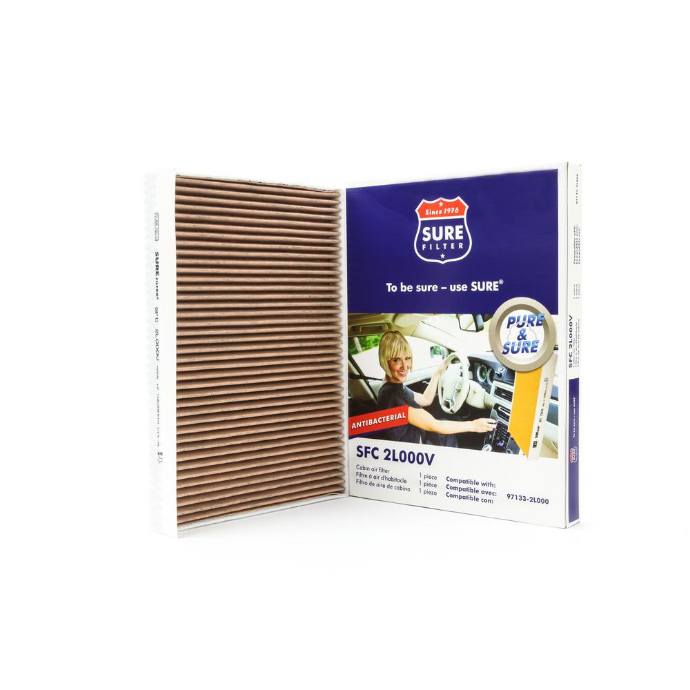 Sure Filter Replacement Antibacterial Cabin Air Filter For