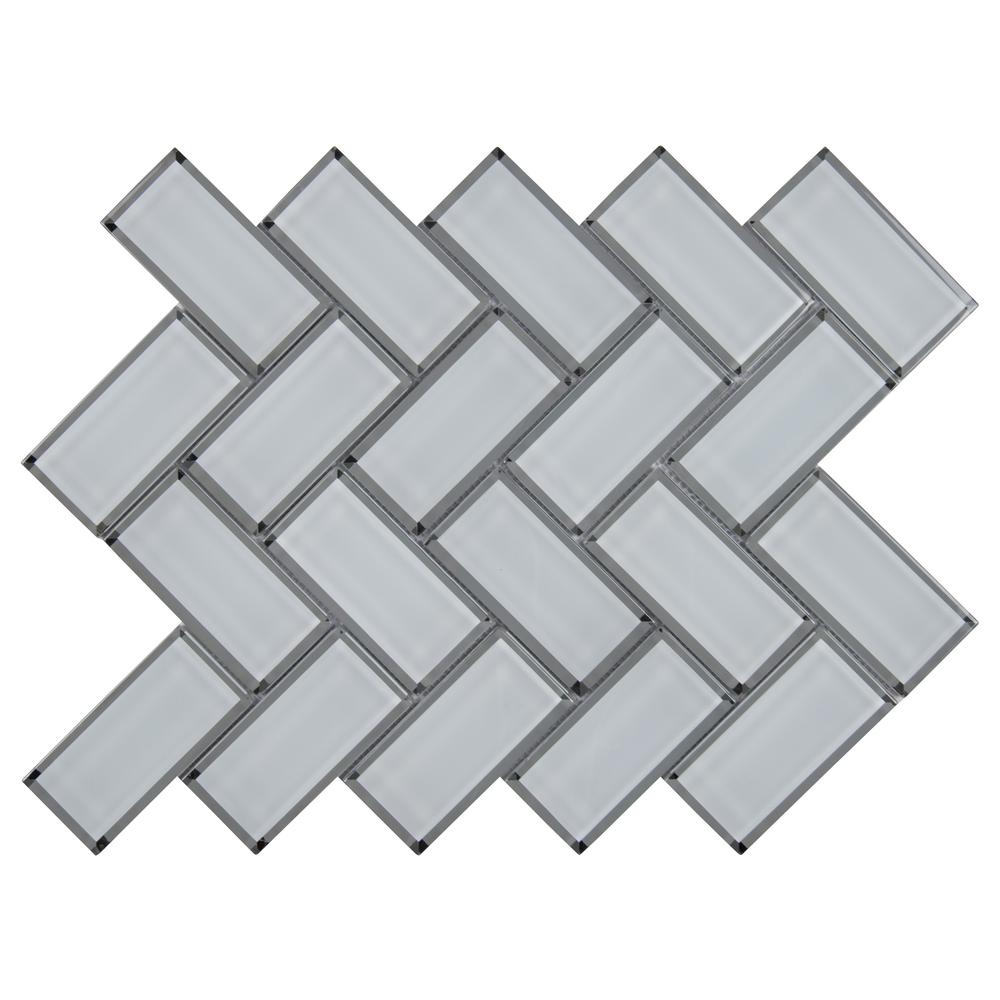 Msi Ice Bevel Herringbone 11 08 In X 13 86 8 Mm Gl Mesh Msi Ice Bevel Herringbone 11 08 In X 13 86 8 Mm Gl Mesh