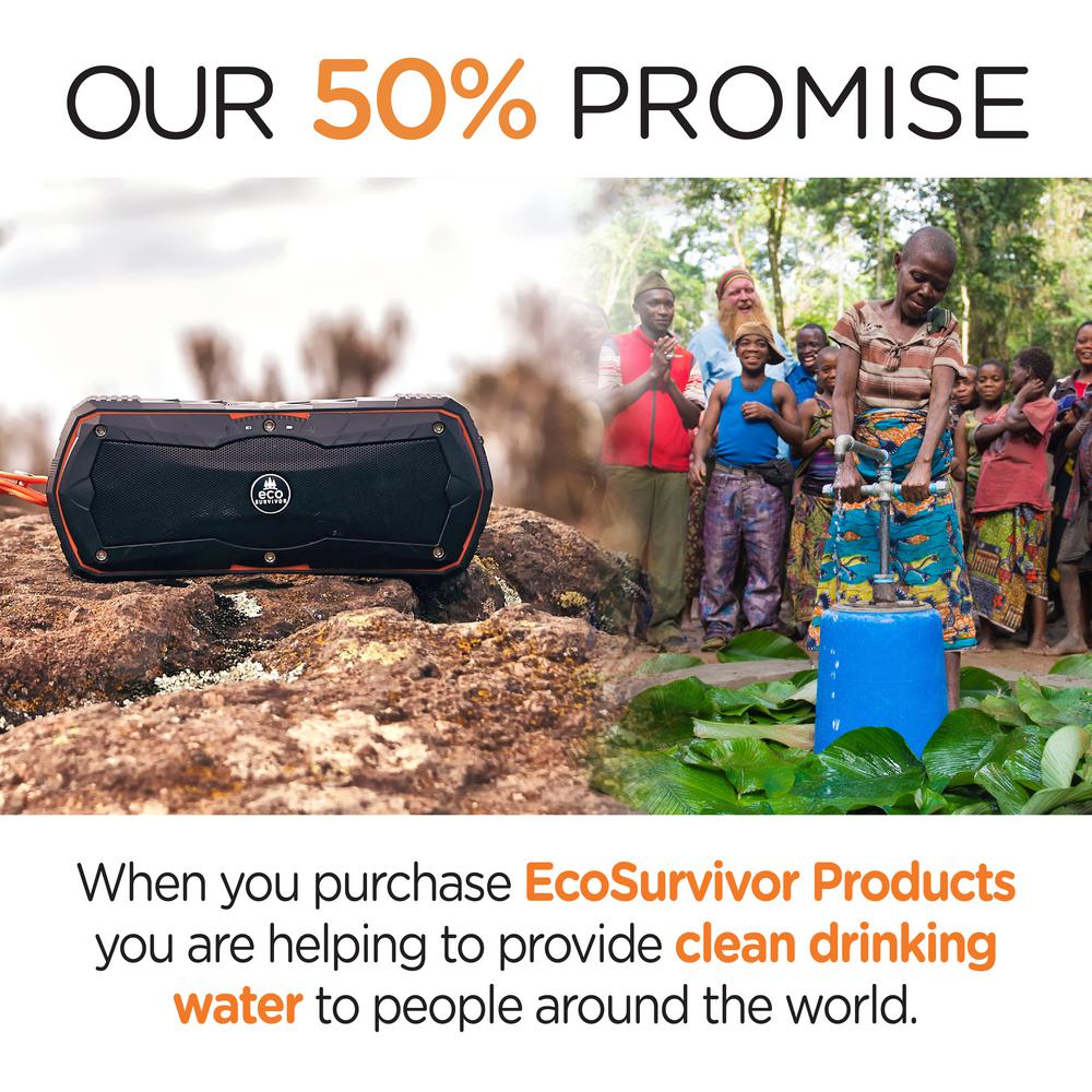 ecosurvivor bluetooth speaker