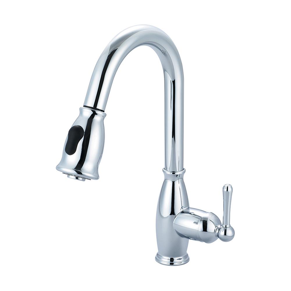 Olympia Faucets Accent Single-Handle Pull-Down Sprayer ...