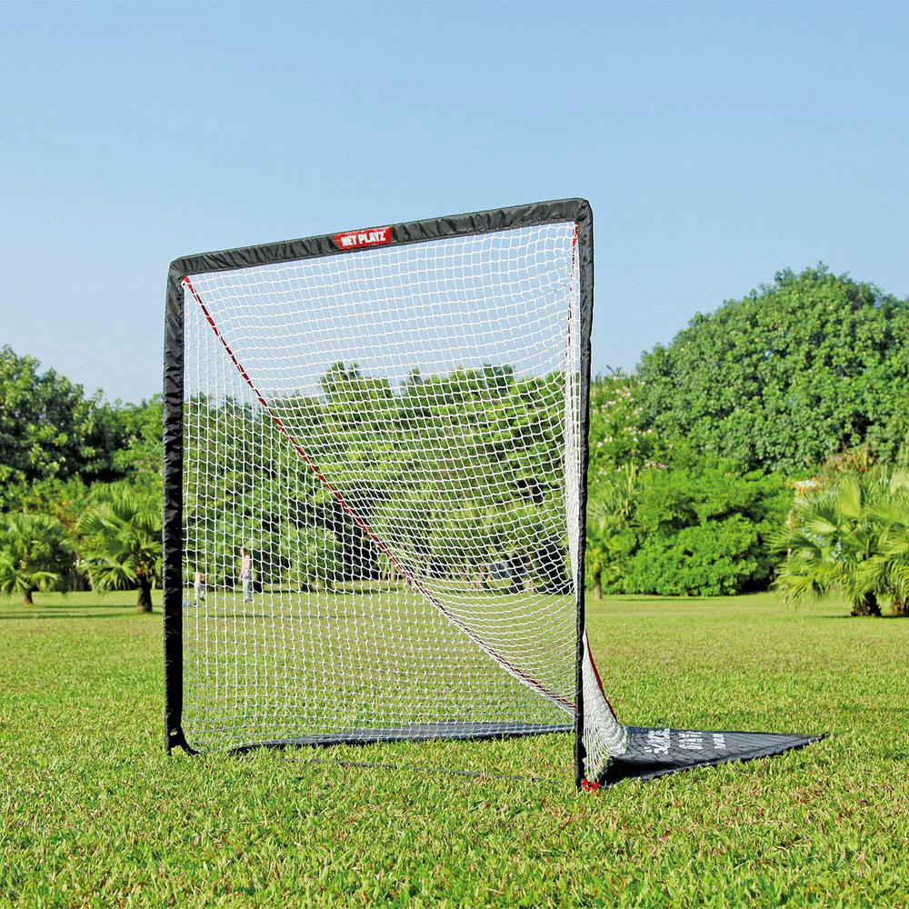 NET PLAYZ Easy Setup Fiberglass Lacrosse Goal 6 x 6