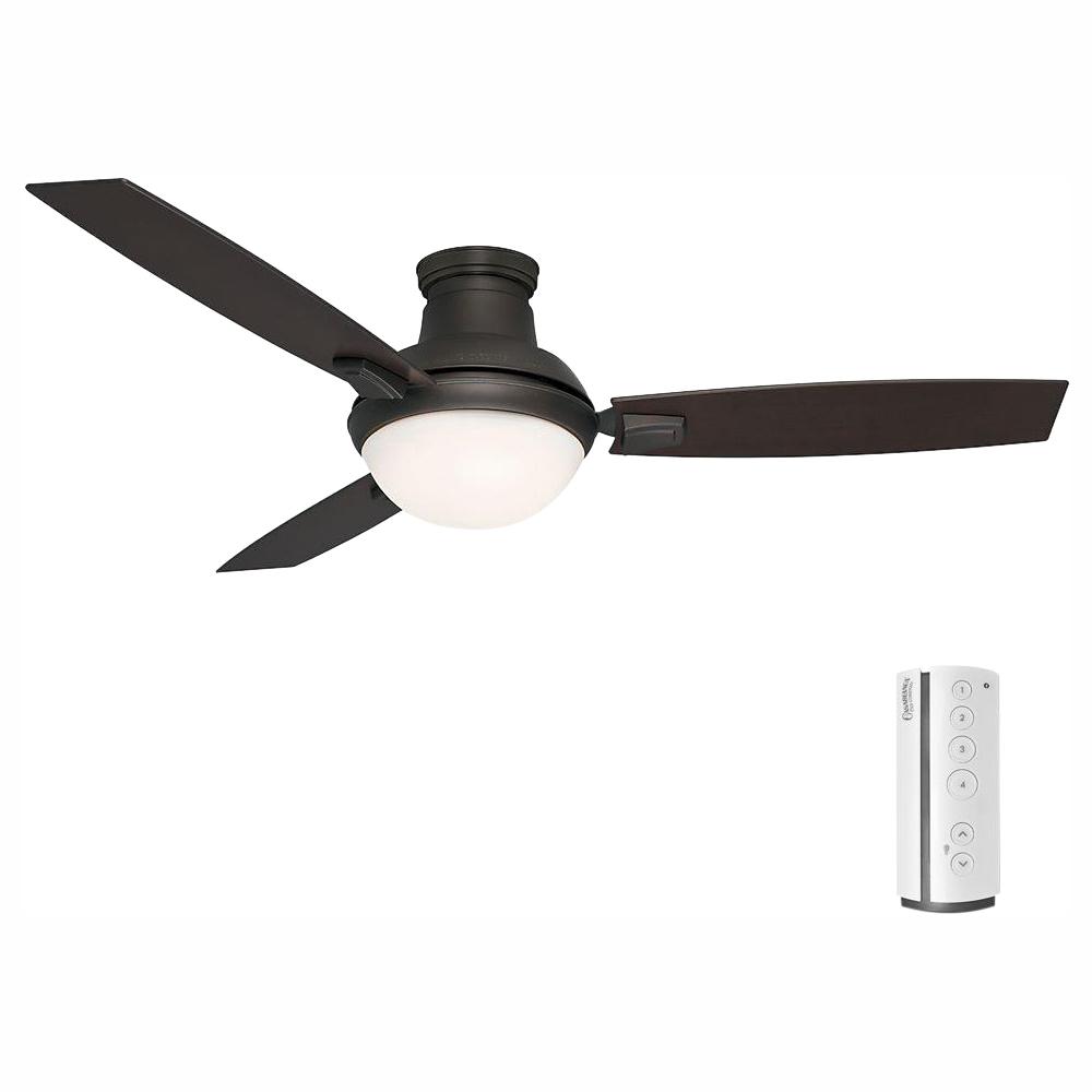 Casablanca Glen Arbor 56 In Led Indoor Metallic Birch Ceiling Fan