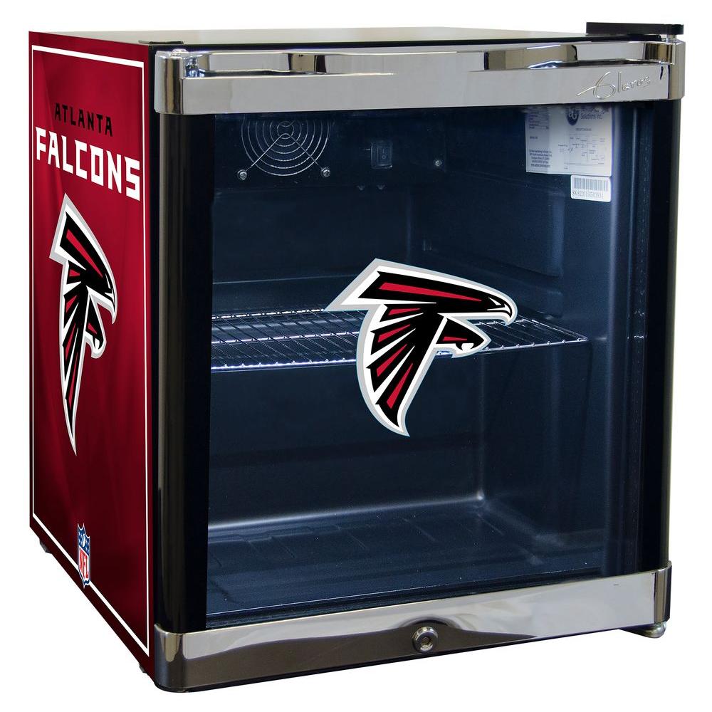GLAROS 17 in. 20 (12 oz.) Can Atlanta Falcons Cooler, Black