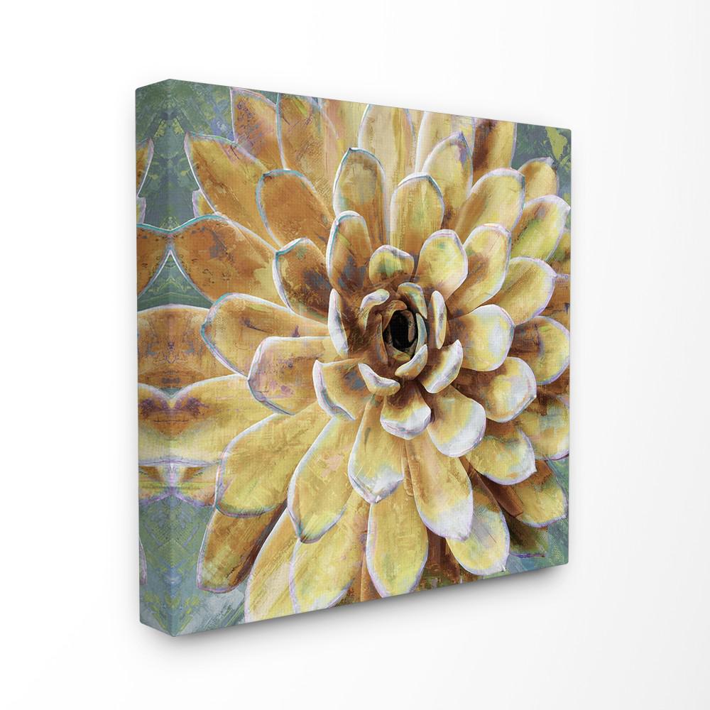 The Stupell Home Decor Collection 24 In X 24 In Yellow Painted