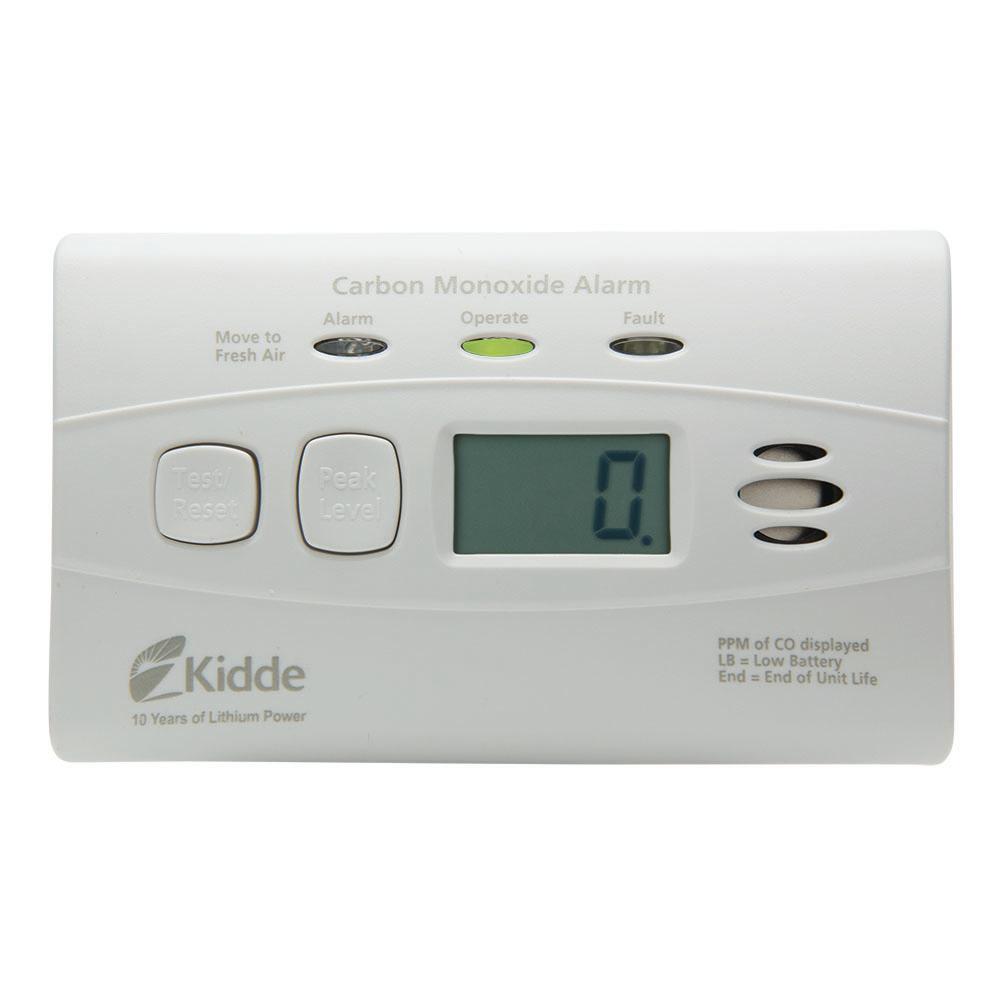 Kidde 10-Year Worry Free Plug-In Carbon Monoxide Detector ...