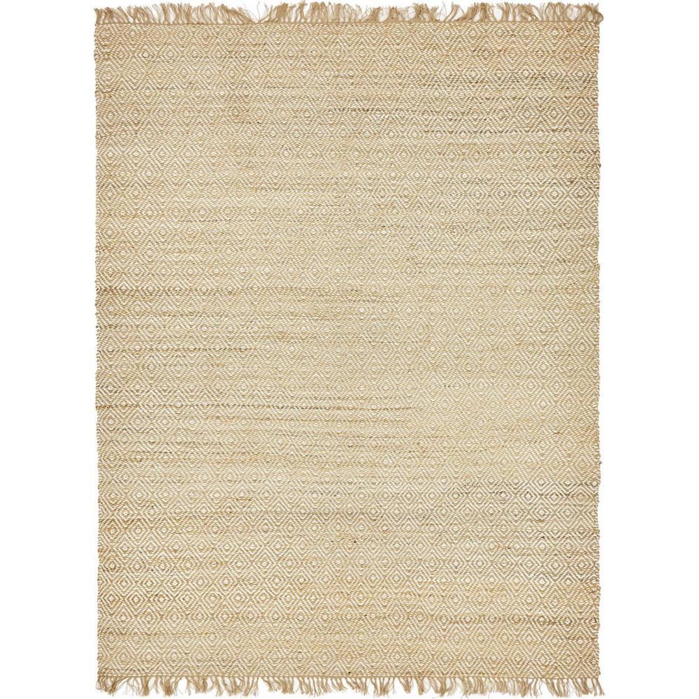 nuLOOM Rigo Jute Natural 9 ft. x 12 ft. Area RugTAJT039012 The Home