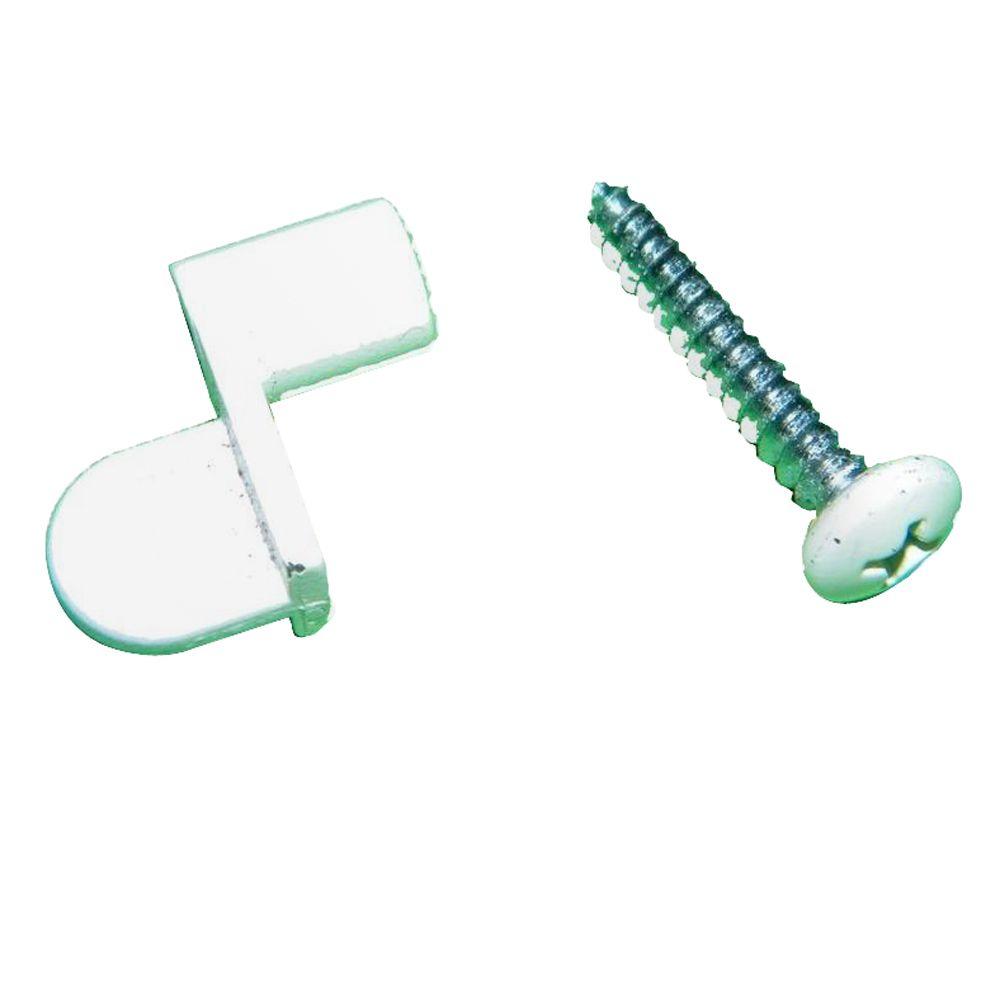 Grisham Black Glass and Screen Clips (8Pack)90550 The Home Depot