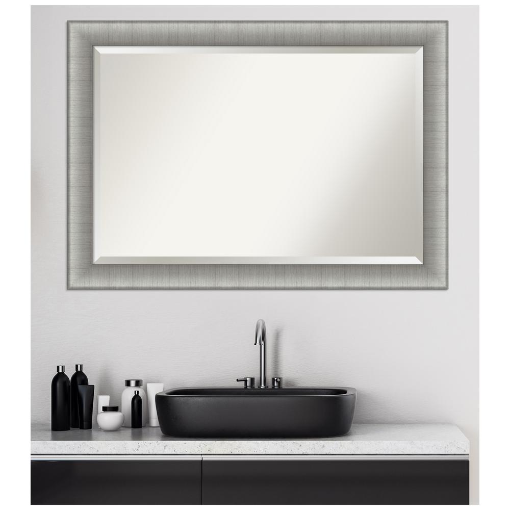 Beautiful And Elegant Mirror Frame Kits Traditional Bathroom