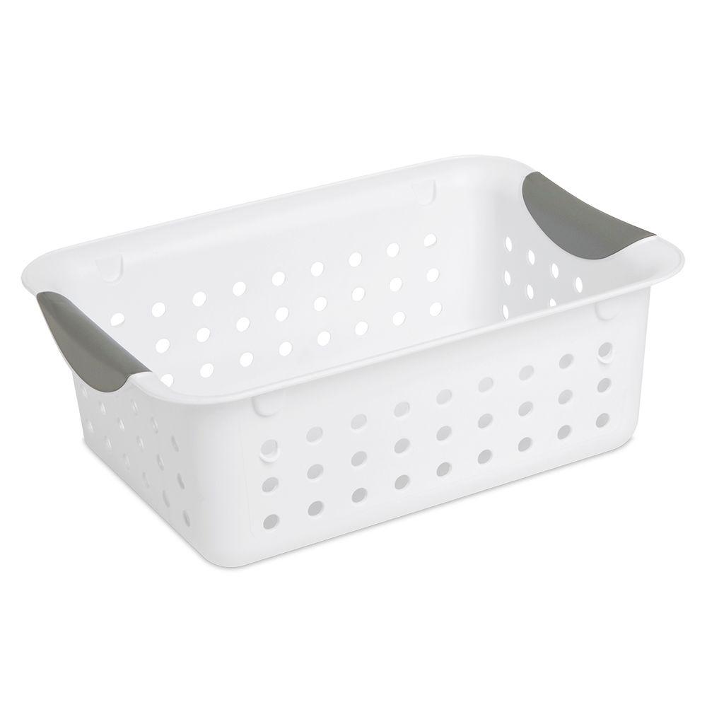 Sterilite Small Ultra Storage Basket-16228012 - The Home Depot