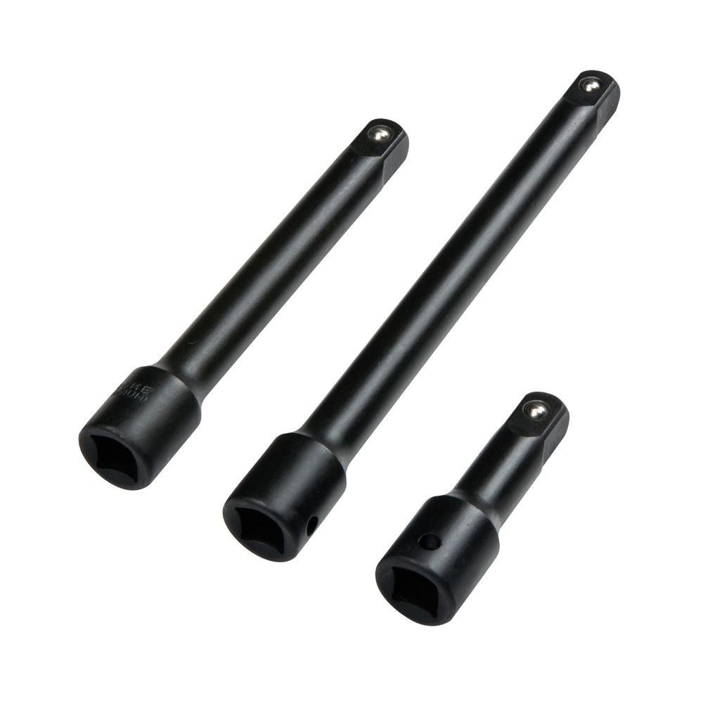 Tekton 12 In Drive 3 6 8 In Impact Extension Bar Set 3 Piece