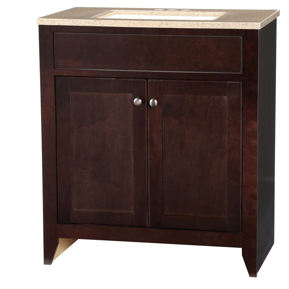 Custom Bathroom Vanities Bay Area glacier bay modular 24.5 in. w bath vanity in java with solid Custom Bathroom Vanities Bay Area glacier bay modular 24.5 in. w bath vanity in java with solid