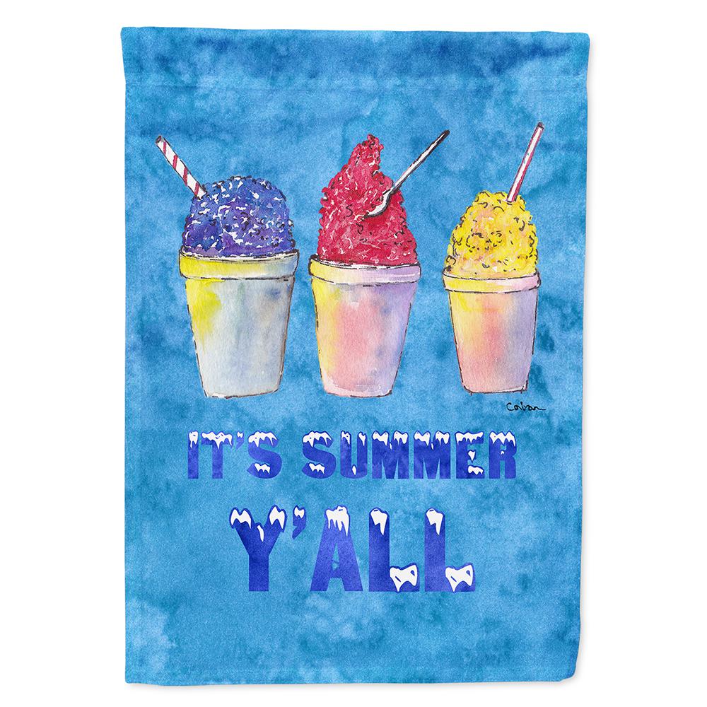 Caroline S Treasures 28 In X 40 In Polyester Snowballs And Snowcones Flag Canvas House Size 2 Sided Heavyweight 8779chf The Home Depot