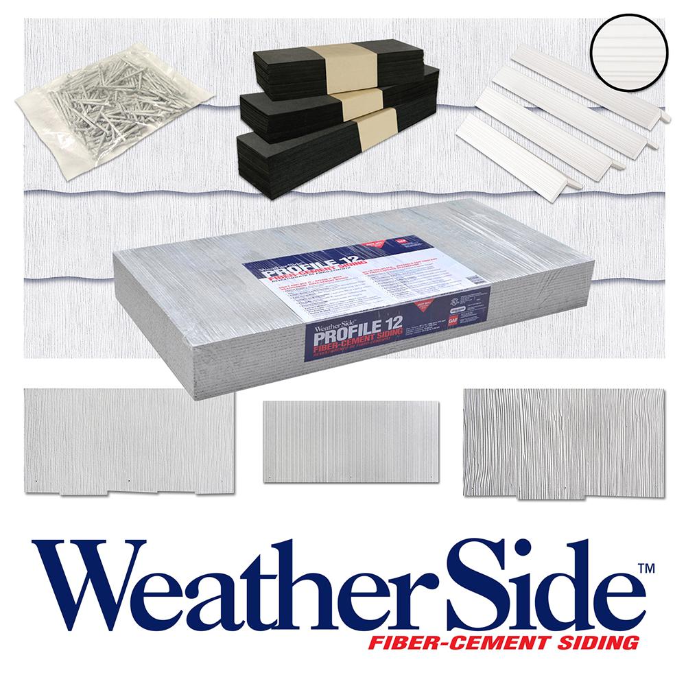 Gaf Weatherside 1 3 4 In White Siding Nails Bag 2332932 The Home Depot
