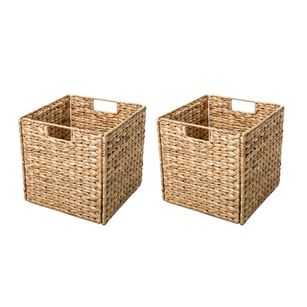 12 inch square storage baskets