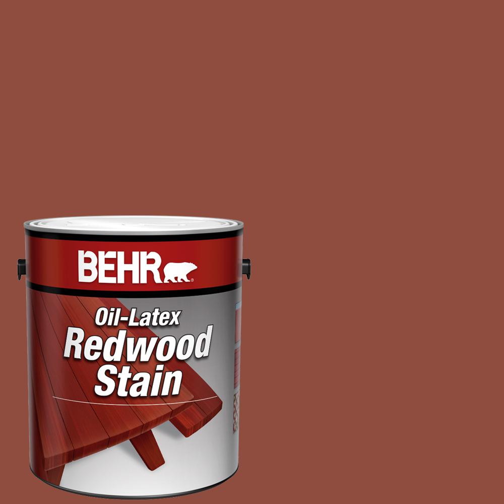 Redwood Stain Color Chart