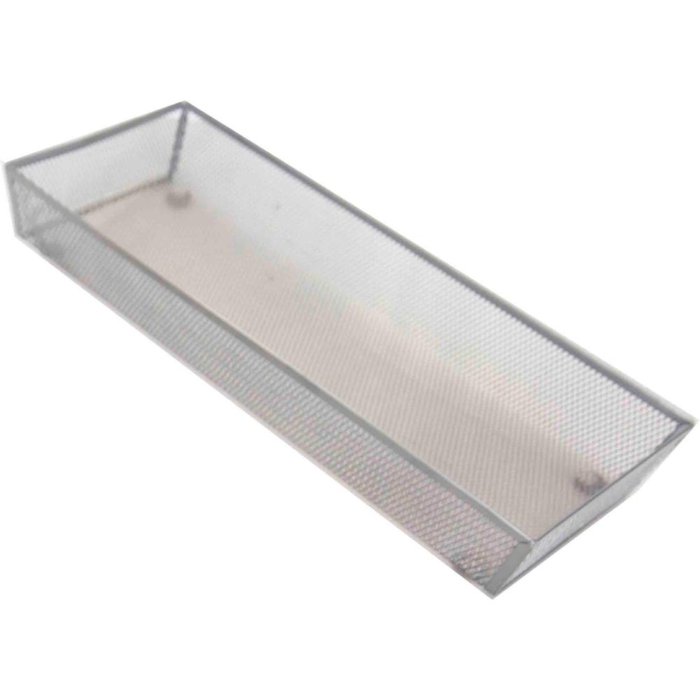 Home Basics Silver Mesh Steel Drawer Organizer Pb49776 The Home