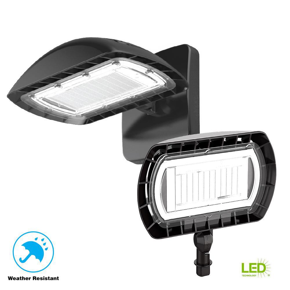 Yes Best Rated Hardwired Flood And Spot Lights Outdoor High Output Dusk To Dawn Bronze Outdoor Integrated Led Floodlight With Wall Pack