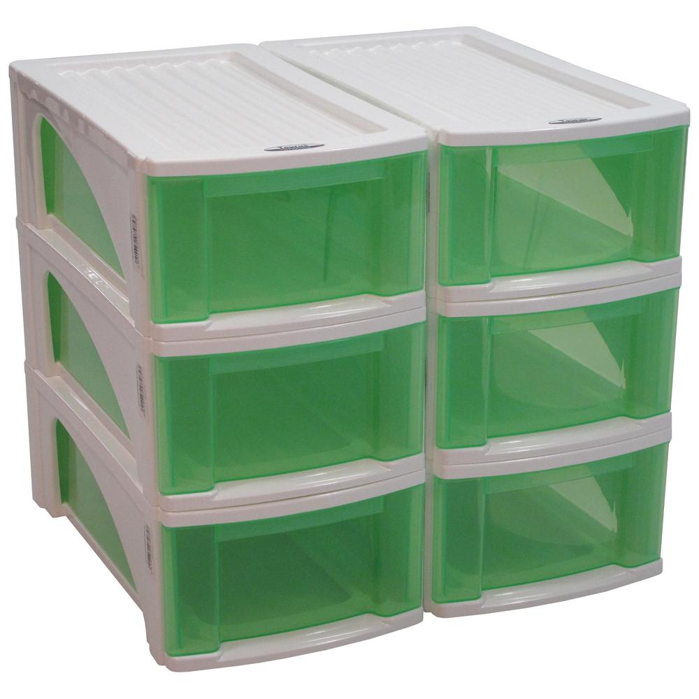 Taurus B5 Candy Single Pair Green Drawer Shoe Organizer 7420gr