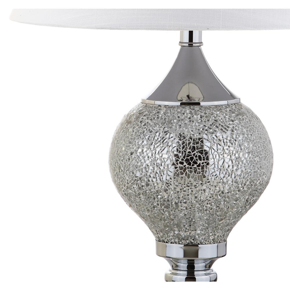 silver chrome table lamp