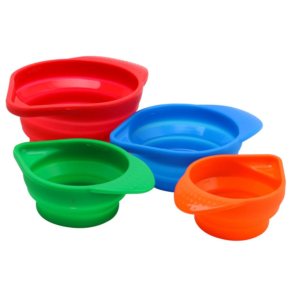 Weight Watchers Howland 4 Piece Collapsible Measuring Cup Set Weight Watchers Howland 4 Piece Collapsible Measuring Cup Set