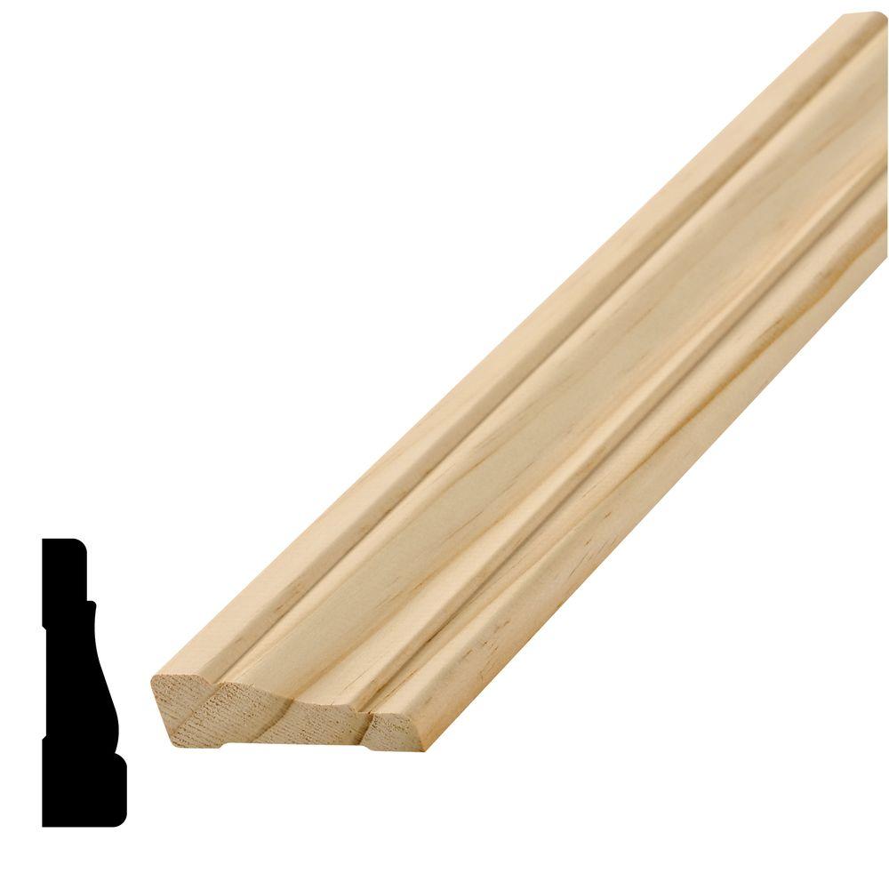 Alexandria Moulding Wm 356 11 16 In X 2 1 4 In X 84 In Pine