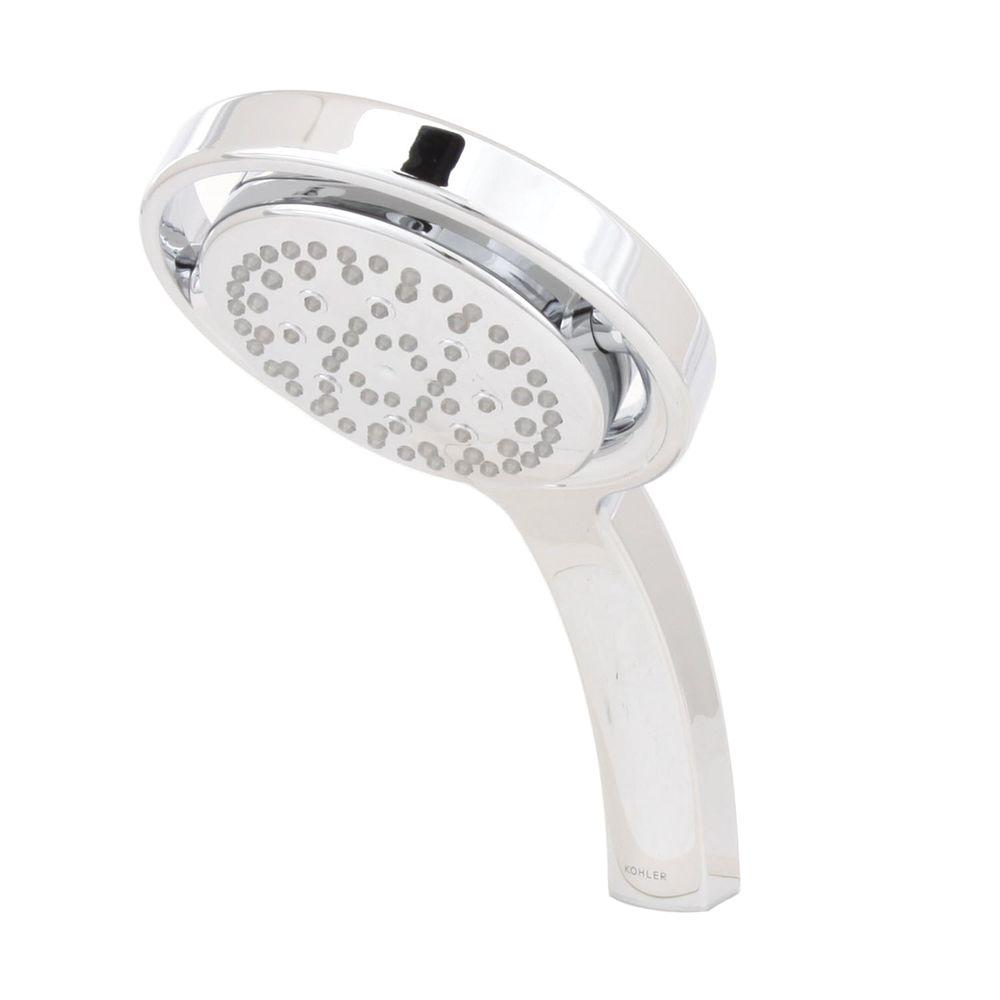 KOHLER Flipside 4 Spray Multifunction 2 5 GPM Multifunction Handshower   Polished Chrome Kohler Handheld Shower Heads K 17492 Cp 64 1000 