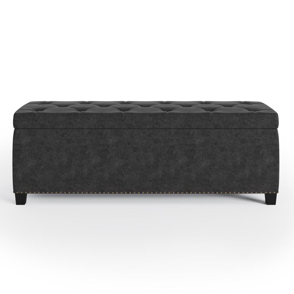 Simpli Home Hamilton 48 In Wide Traditional Rectangle Storage