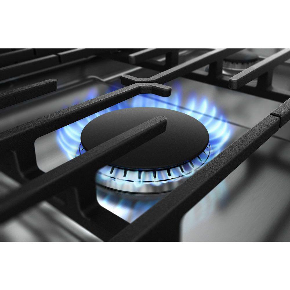 Whirlpool 30 In Gas Cooktop In Stainless Steel With 5 Burners And