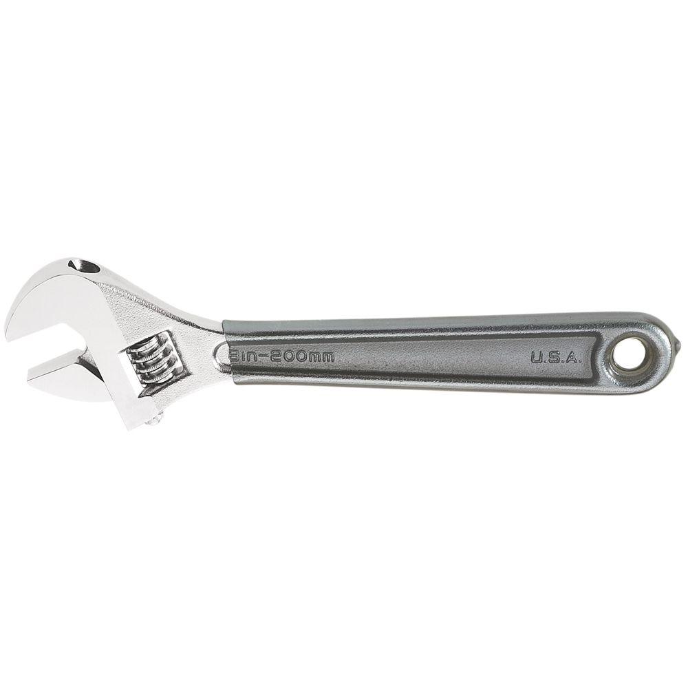 Klein Tools 4 in. Adjustable WrenchD5064 The Home Depot