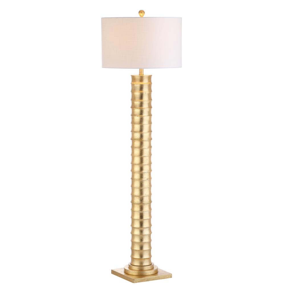 gold leaf floor lamp