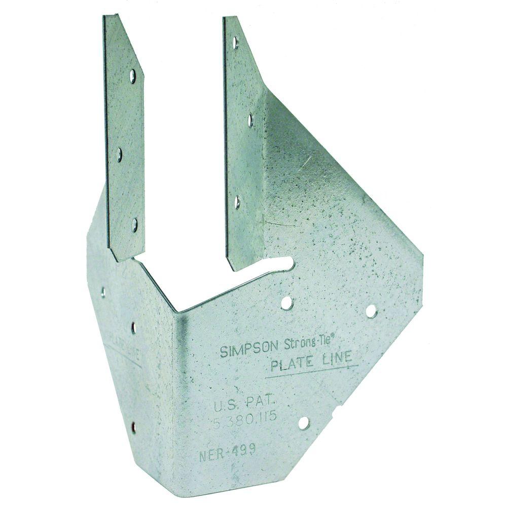 Simpson StrongTie 18Gauge 2x Hip Corner PlateHCP2 The Home Depot