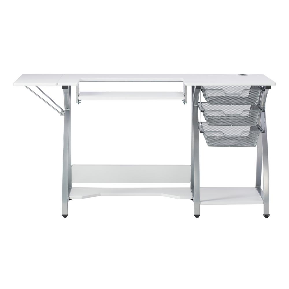 Sew Ready Pro Stitch 56 75 In W Pb Craft Sewing Table With Metal