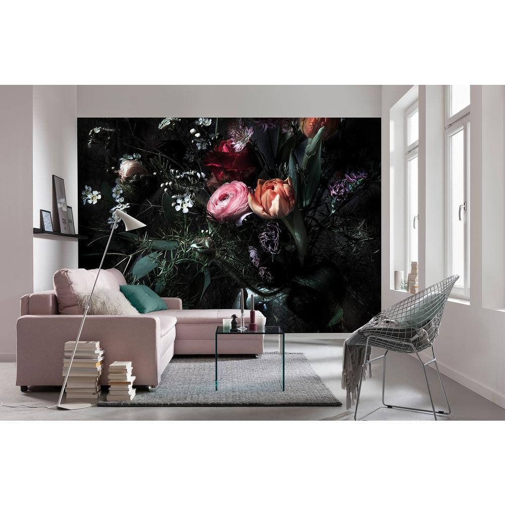 Komar Floral Still Life Wall Mural8999 The Home Depot