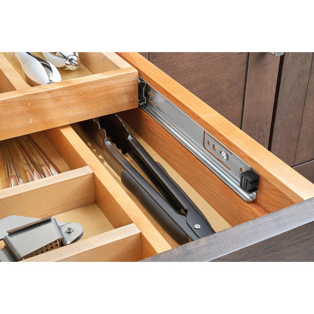 Rev A Shelf 4 25 In H X 20 5 In W X 21 In D Tiered Cutlery
