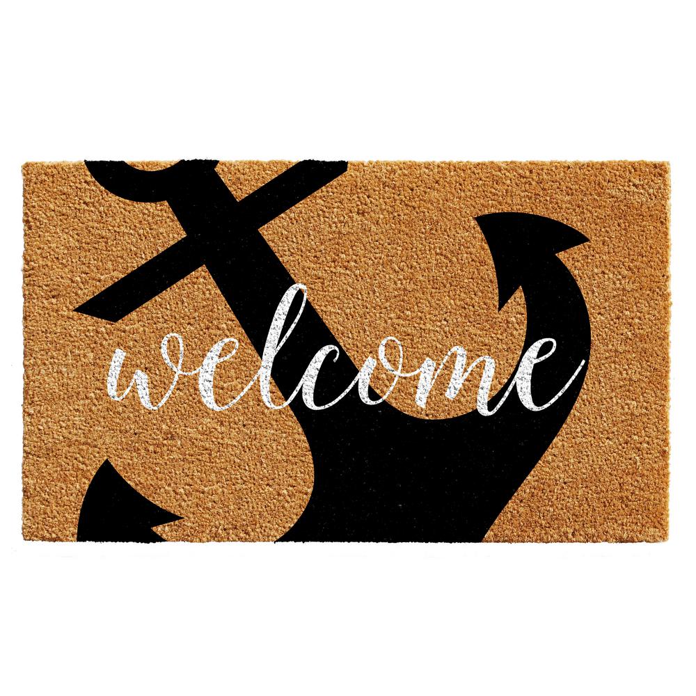 Home More Anchor Welcome 24 In X 36 In Door Mat 103122436