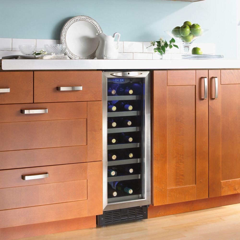Danby Silhouette 27 Bottle Built In Wine Cooler Danby Silhouette 27 Bottle Built In Wine Cooler