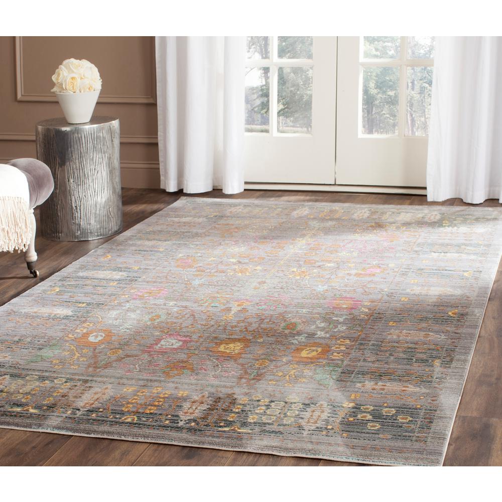 Safavieh Valencia Gray Multi 8 Ft X 10 Area Rug Val108c - Wool Rugs 5 X 8 Safavieh Valencia Gray Multi 8 Ft X 10 Area Rug Val108c - Wool Rugs 5 X 8