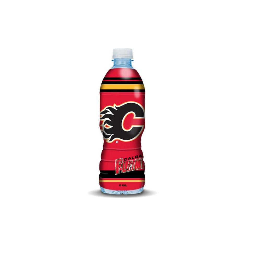 Bottle Skinz Calgary Flames 16.9 fl. oz. Water Bottle Cover-905BSFLA