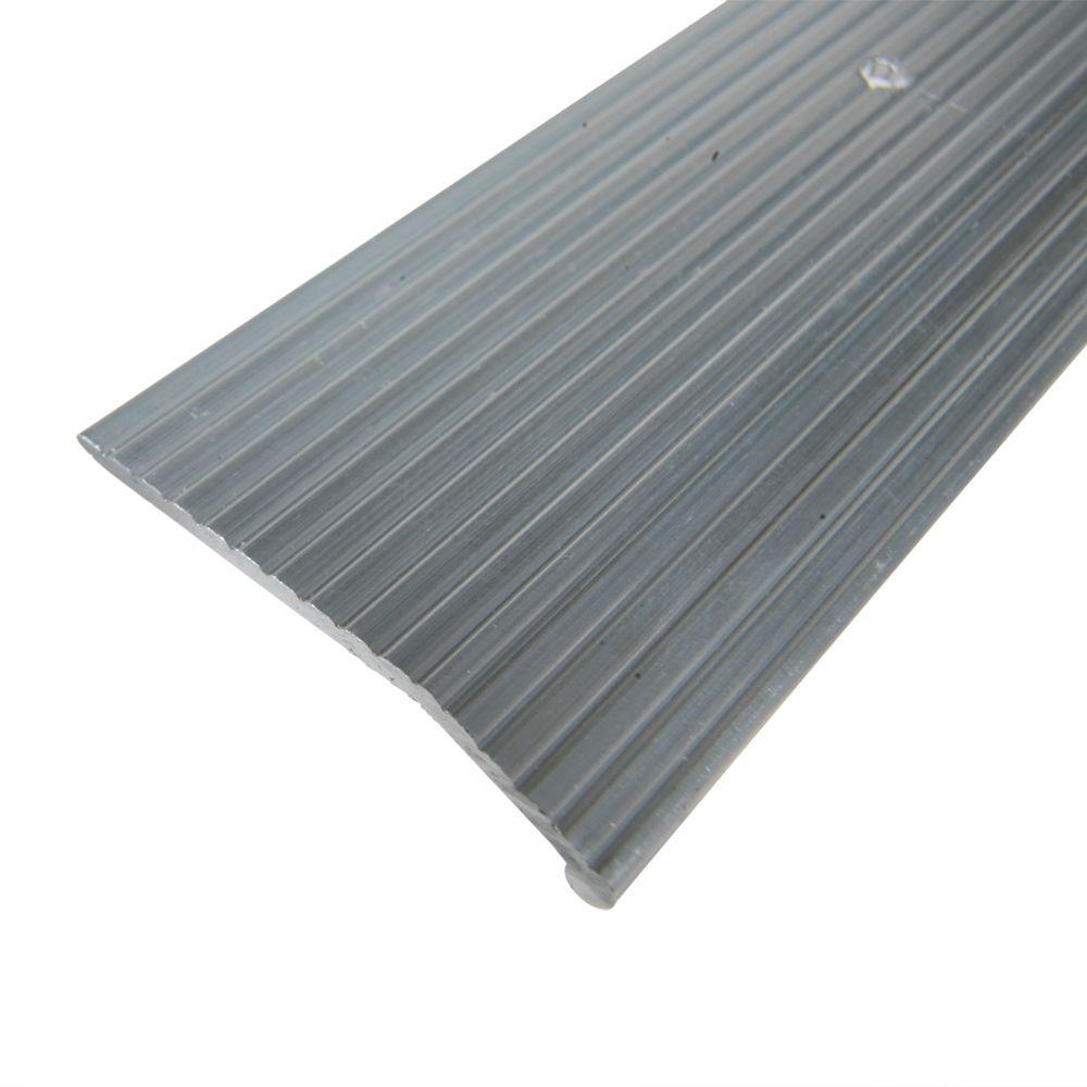 Trafficmaster Satin Nickel 1 3 8 In X 144 In Carpet Trim