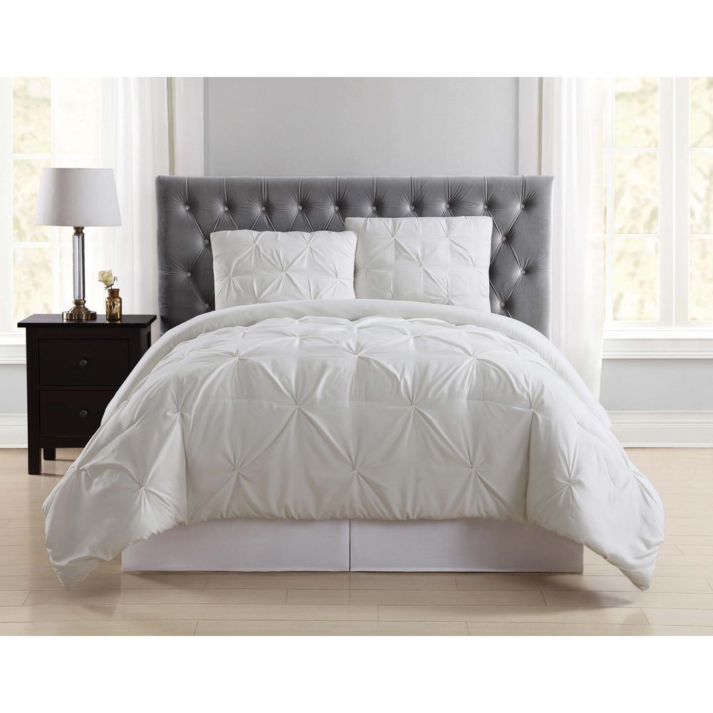 Truly Soft Everyday 2 Piece Ivory Twin Xl Comforter Set Cs1969ivtx
