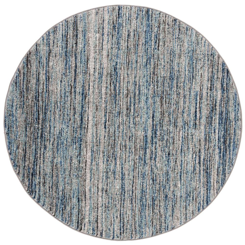 Safavieh Galaxy Blue/Navy 5 ft. x 5 ft. Round Area RugGAL115M5R The