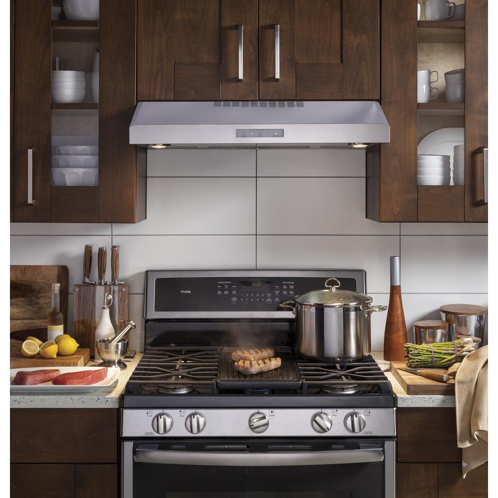 Ge Profile 30 In Convertible Under The Cabinet Range Hood With