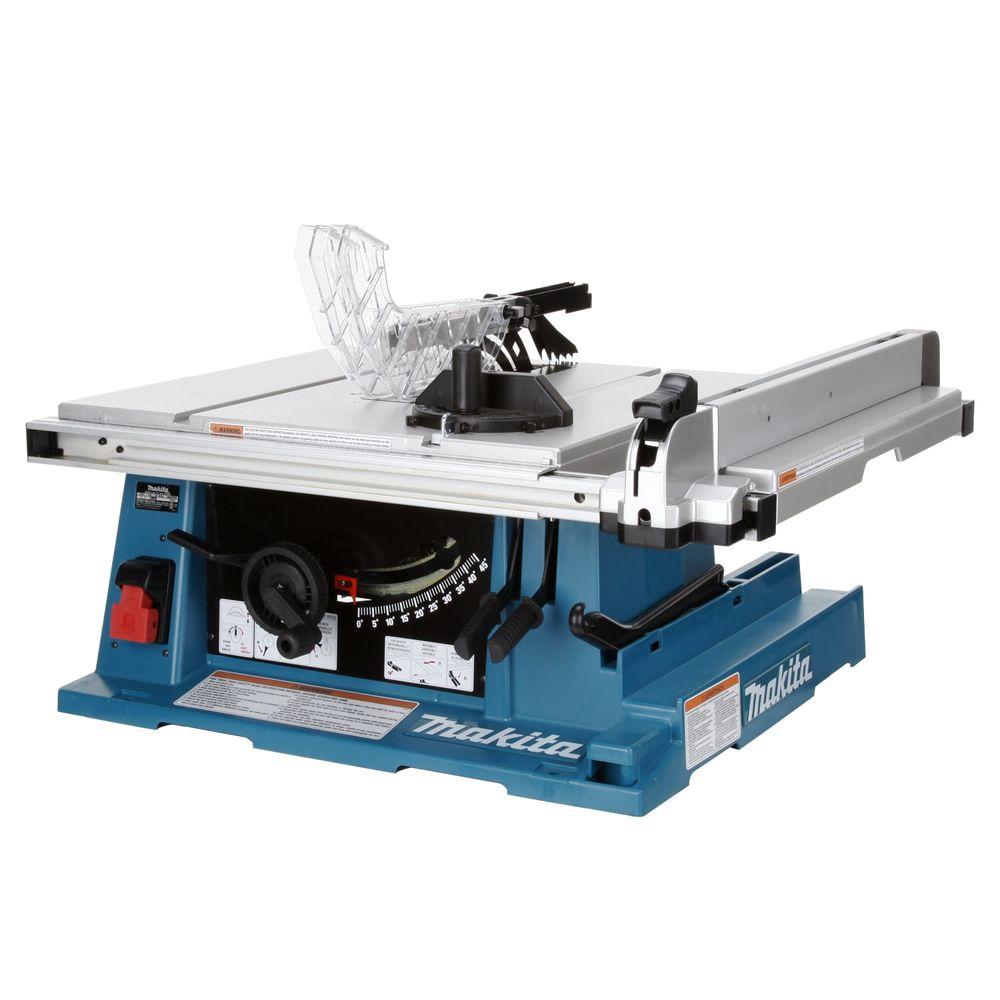 Makita 15 Amp 10 in. Corded Contractor Table Saw with 25 in. Rip