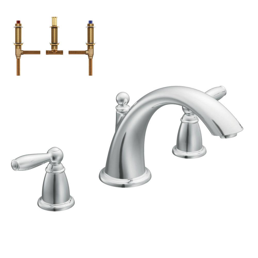 MOEN Brantford 1-Handle Posi-Temp Valve Trim Kit In Chrome (Valve Not ...