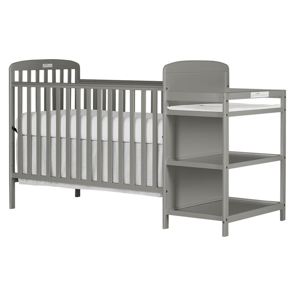 full size crib with changing table