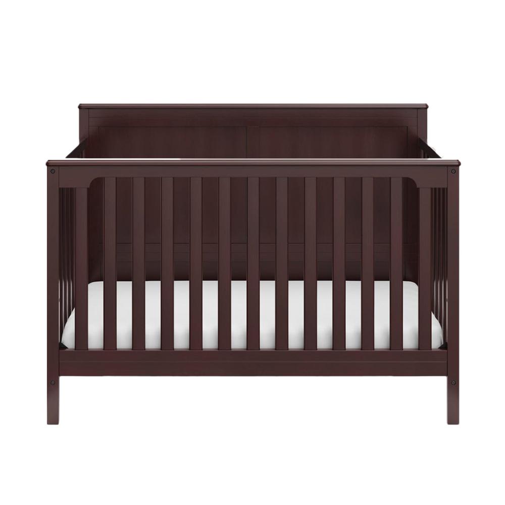 Storkcraft Alpine Espresso 4in1 Convertible Crib 04522 309 The